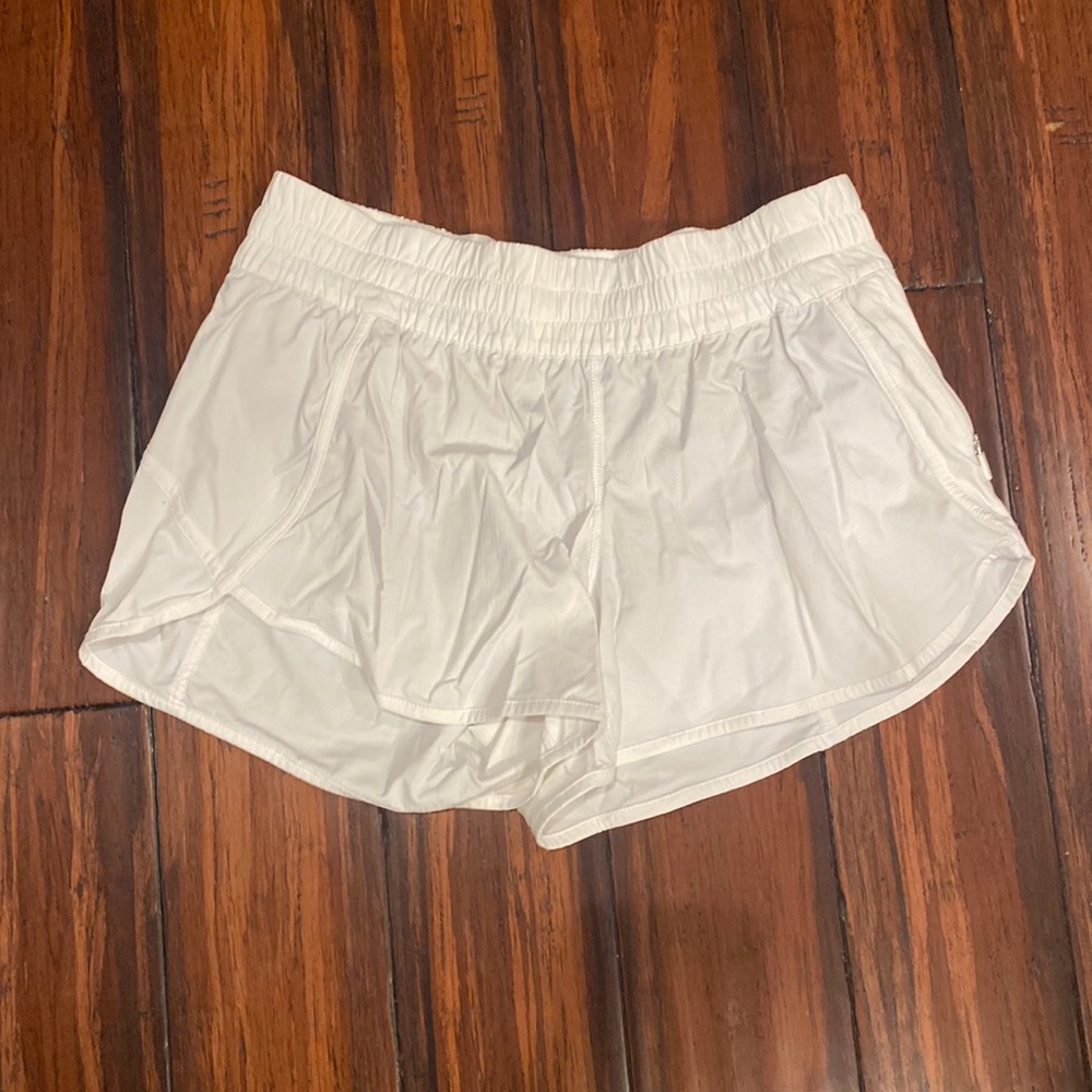 like new “Track that hr short 3” lined” lululemon shorts